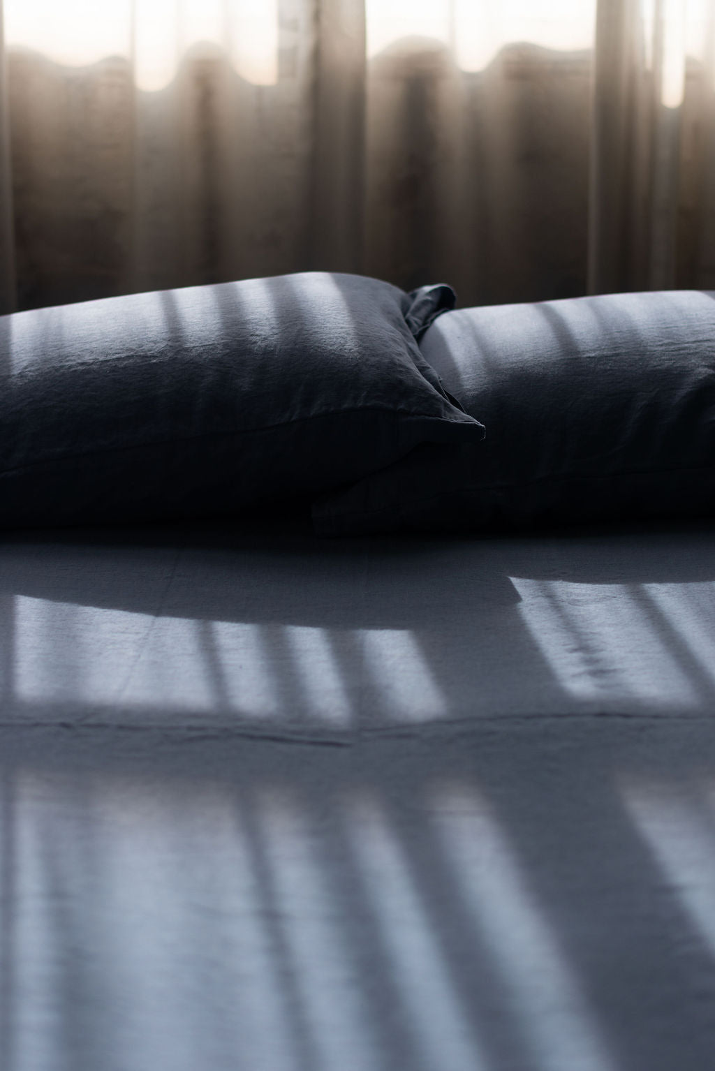Linen Fitted Sheet and Pillow Cases