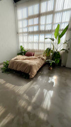 Linen Fitted Sheet and Pillow Cases